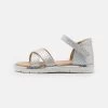 Friboo Holographic Leather - Sandalen - Silver