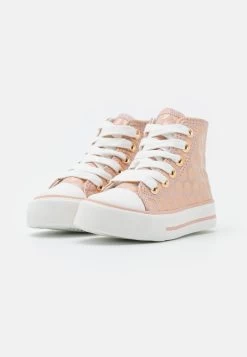 Friboo Sneakers Hoog - Rose Gold -Friboo-Mode 20b6754afdad4977a453043fd8ea3340