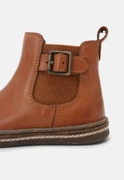Friboo Leather Booties - Korte Laarzen - Cognac -Friboo-Mode 2aa3883db3284adda2de3c9ce234e13f