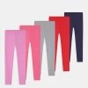 Friboo 5 Pack- Legging - Multi-Coloured -Friboo-Mode 31aeb72e25da45309b30079f99165077
