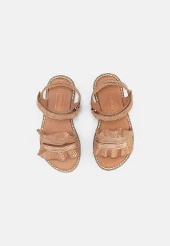 Friboo Leather Strappy Sandals - Sandalen - Rose Gold/Coloured -Friboo-Mode 3dc0ebd844734d80a5c6314f040cbec5