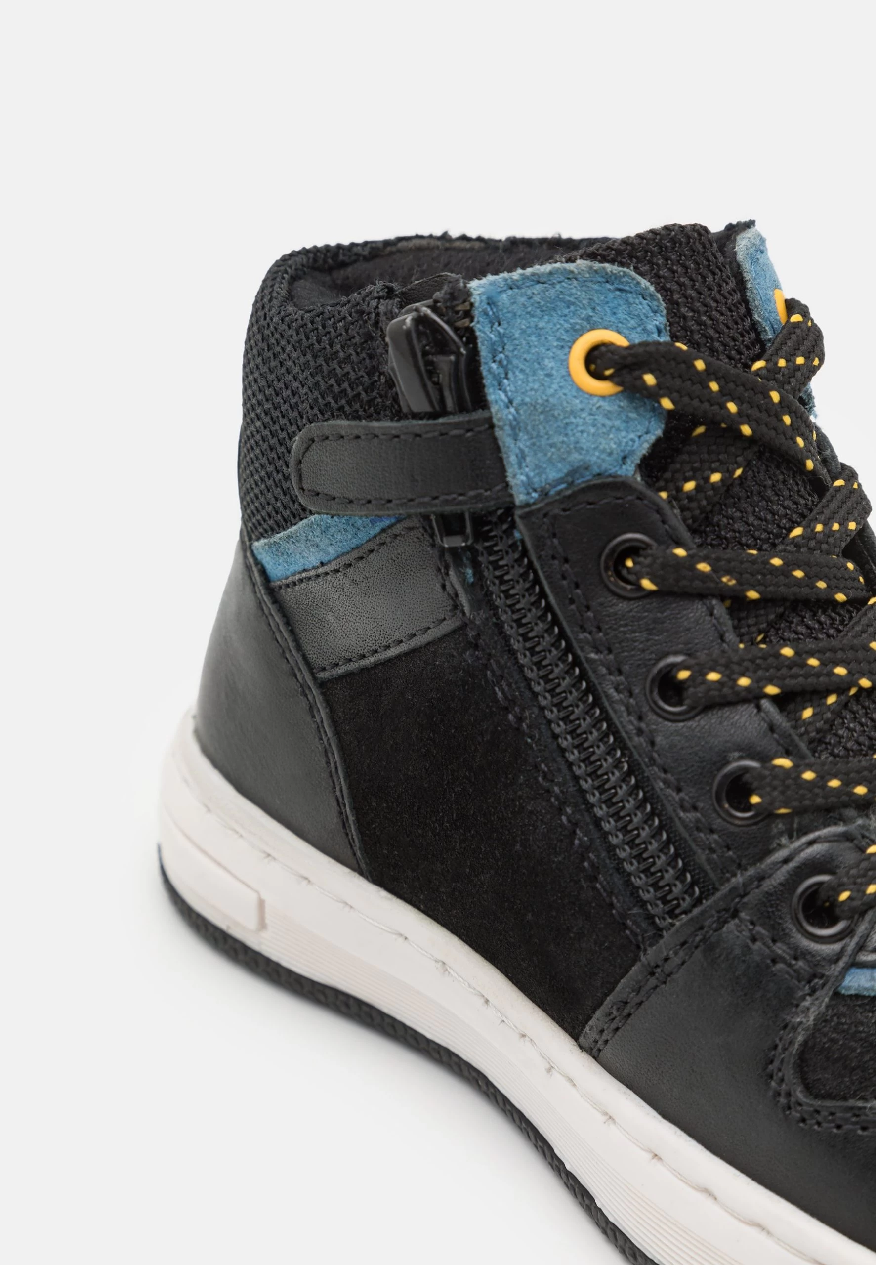 Friboo Leather - Sneakers Hoog - Black 8 Friboo Leather - Sneakers Hoog - Black - Afbeelding 6