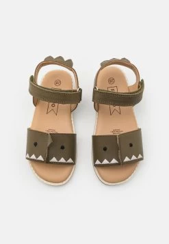 Friboo Leather - Sandalen - Khaki -Friboo-Mode 46c85459a8a447988b1577291a5411cd