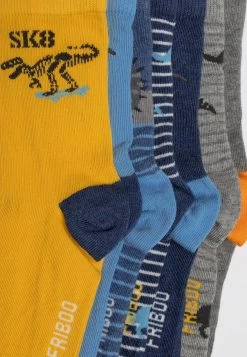 Friboo 7 Pack - Sokken - Multi-Coloured/Yellow/Dark Blue -Friboo-Mode 5660c78d1a514c52951b355fd087aed8