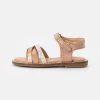 Friboo Leather Sandals - Sandalen - Rose Gold Coloured -Friboo-Mode 5a1f6b25413746ceb313f9936071b465