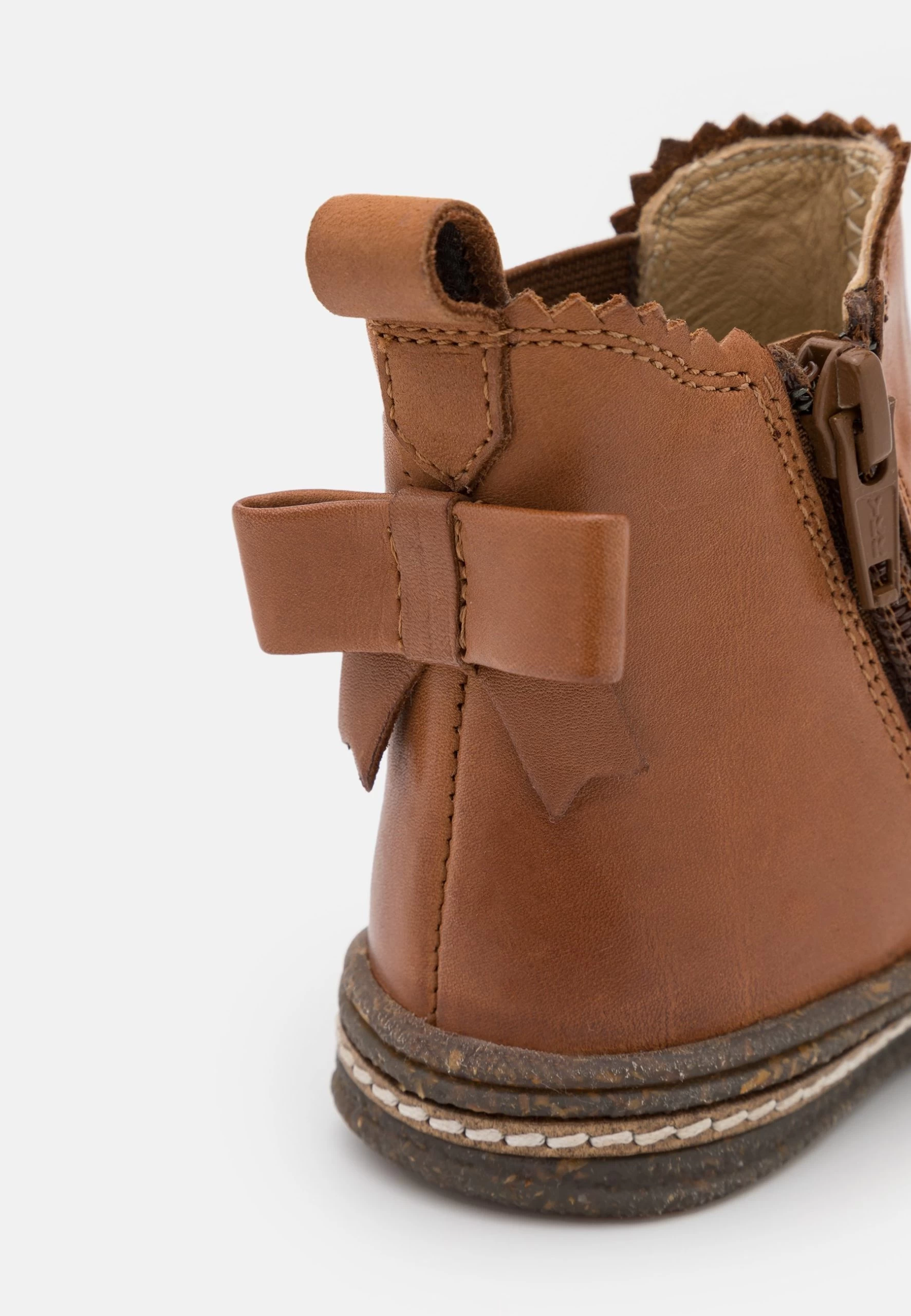 Friboo Leather - Korte Laarzen - Cognac 8 Friboo Leather - Korte Laarzen - Cognac - Afbeelding 6