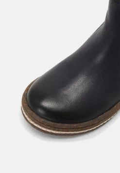 Friboo Leather Booties - Korte Laarzen - Dark Blue -Friboo-Mode 6689351e067b410585c36469e80cc785