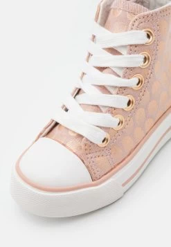 Friboo Sneakers Hoog - Rose Gold -Friboo-Mode 6bb8f644470848bd8f5c424b4c3974a0