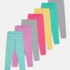 Friboo 7 Pack - Legging - Multi-Coloured/Yellow/Purple -Friboo-Mode 70584234764f4f43acc31c4d80e2ffb5