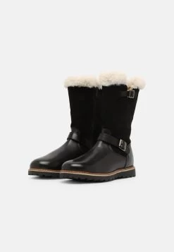 Friboo Leather - Snowboots- Black 10 Friboo Leather - Snowboots- Black -Friboo-Mode 7ef677d866fb423e8660a416571e767c