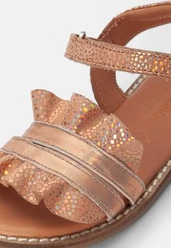 Friboo Leather Strappy Sandals - Sandalen - Rose Gold/Coloured -Friboo-Mode 8ecbbc23b3db4043afe330eed8ebde82