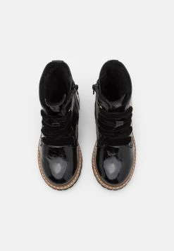 Friboo Leather - Veterboots - Black -Friboo-Mode 9109b4dcf7504a6e829634df1f42e624