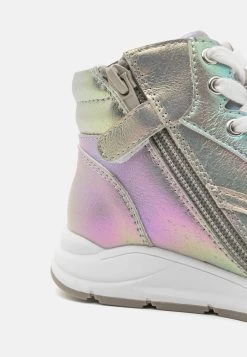 Friboo Sneakers Hoog - Silver-Coloured -Friboo-Mode 91aec46ace644912abc4cee0f0f35d96