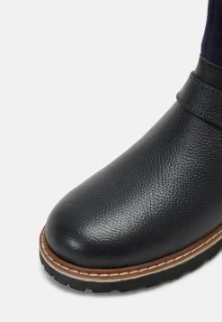 Friboo Leather - Snowboots- Dark Blue -Friboo-Mode 9538dcd20e84420c88116dd276be6bbb