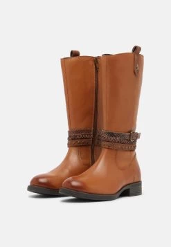 Friboo Cowboy-/Bikerlaarzen - Cognac -Friboo-Mode 9b9fa860b8144bdb89defe4a721115bc