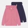 Friboo Girls Basic Zipthru 2 Pack - Sweater Met Rits - Pink -Friboo-Mode a96c90b626b6459fa51de89f24e0e4af
