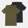 Friboo Unisex 2 Pack - T-Shirt Basic - Khaki/Black 1 Friboo Unisex 2 Pack - T-Shirt Basic - Khaki/Black -Friboo-Mode ae1be81bf46a467f9febef632053b6da