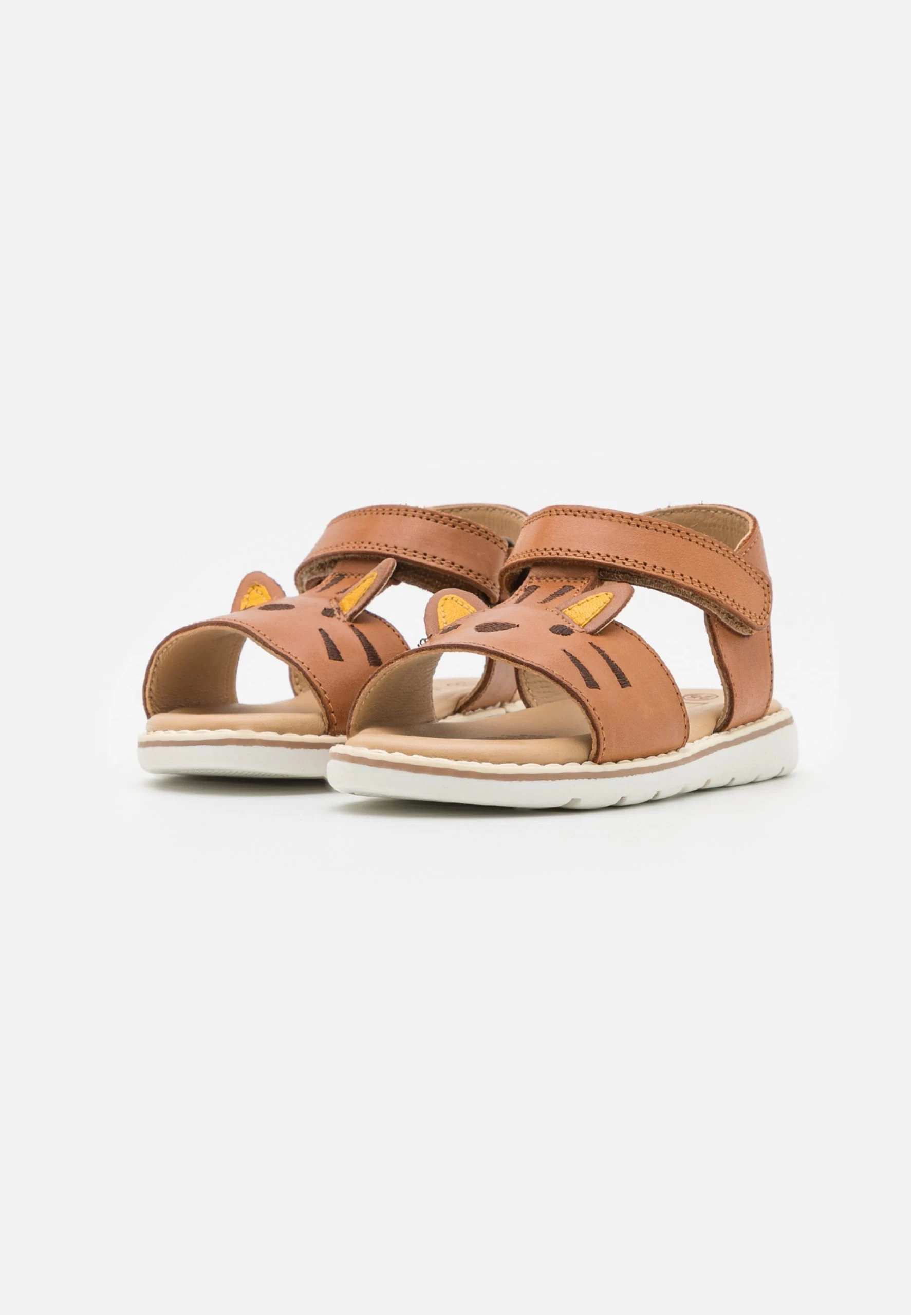 Friboo Leather - Sandalen - Cognac 4 Friboo Leather - Sandalen - Cognac - Afbeelding 2