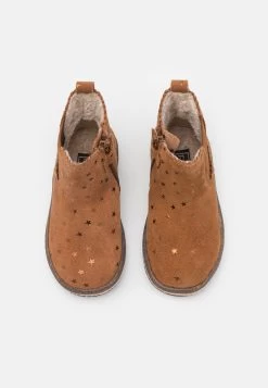 Friboo Leather - Korte Laarzen - Cognac -Friboo-Mode b7c56b745783410398c330145a92d8a3