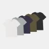 Friboo Tee 5 Pack Unisex - T-Shirt Basic - Multi Coloured -Friboo-Mode bc4c8a11f3294c078100de2dafcfb7ba