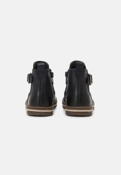 Friboo Leather Booties - Korte Laarzen - Dark Blue -Friboo-Mode d1c8cd2cd6fe49509b9a8319cb7afa89