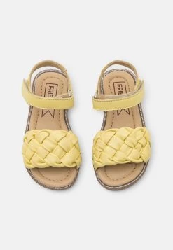 Friboo Leather - Sandalen - Light Yellow -Friboo-Mode dba7199514bc497dabcab784db3dbd6a
