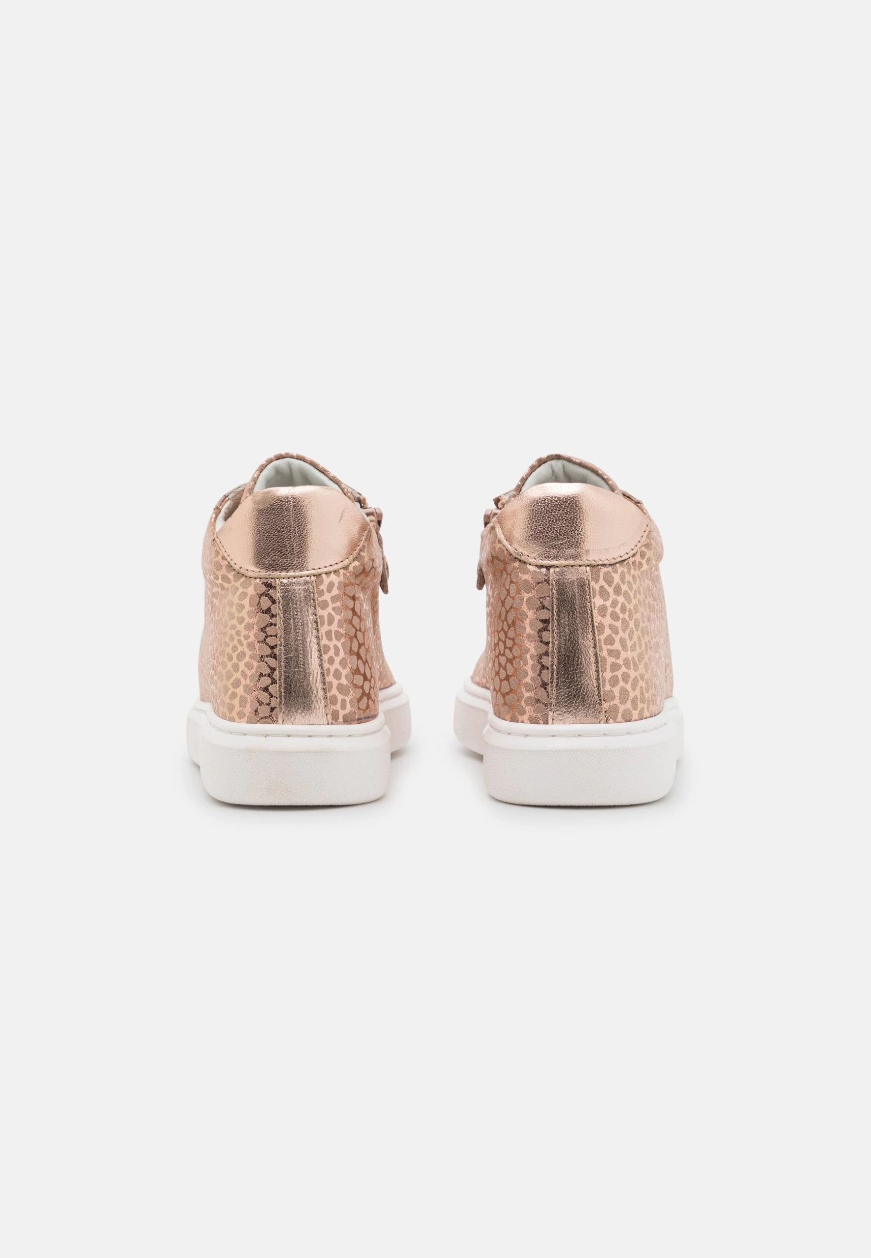 Friboo Leather - Sneakers Hoog - Rose Gold 5 Friboo Leather - Sneakers Hoog - Rose Gold - Afbeelding 3