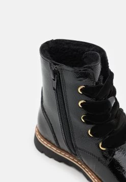 Friboo Leather - Veterboots - Black -Friboo-Mode e7b98459d0804c45a204ca1fc7709682