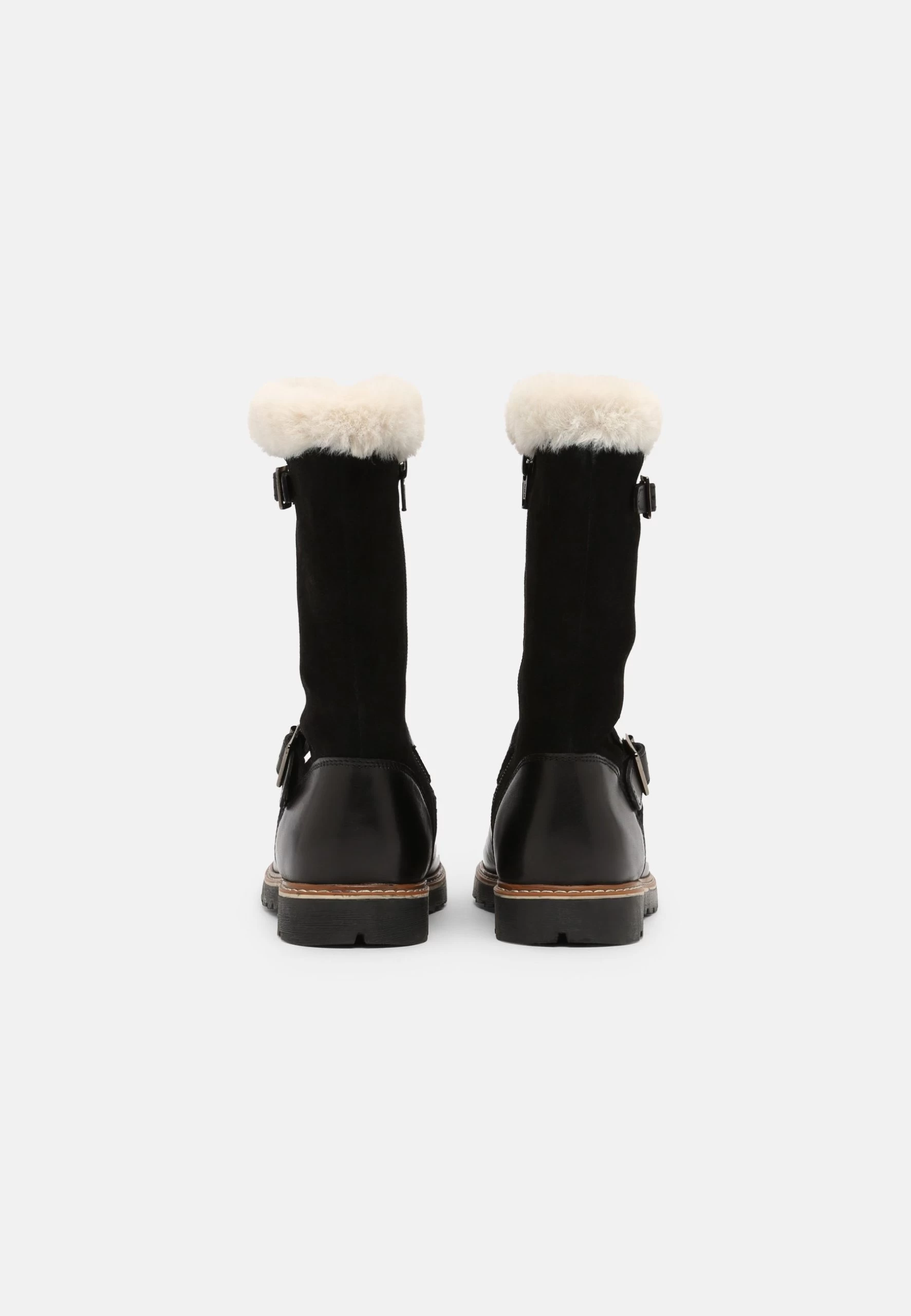 Friboo Leather - Snowboots- Black 5 Friboo Leather - Snowboots- Black - Afbeelding 3