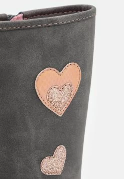 Friboo Laarzen - Dark Grey -Friboo-Mode f991670160e645b3833752276b559447