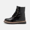 Friboo Leather - Veterboots - Black 1 Friboo Leather - Veterboots - Black -Friboo-Mode fba5a52304064eb183c8aad087b9a3b3