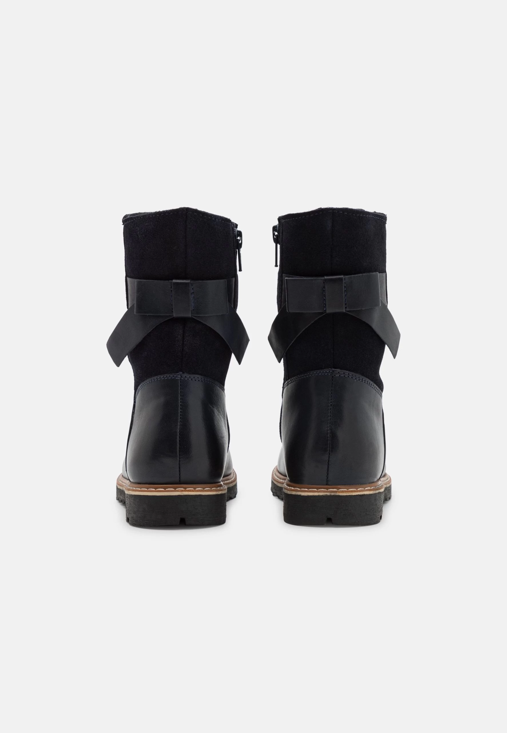 Friboo Leather - Korte Laarzen - Dark Blue 5 Friboo Leather - Korte Laarzen - Dark Blue - Afbeelding 3